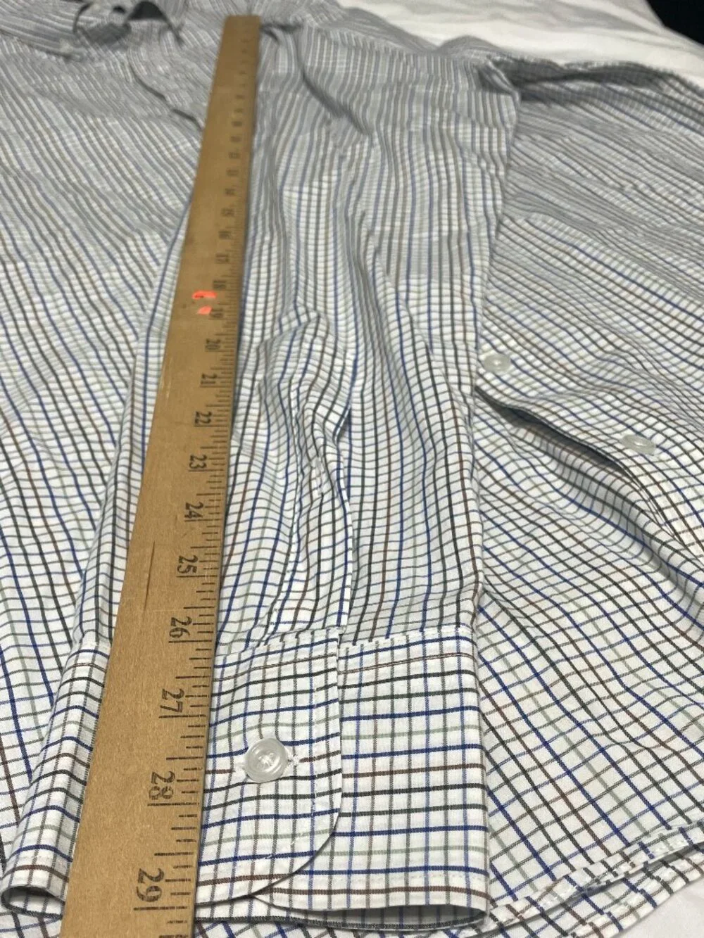 Mens Sz XLT J. Crew Mercantile Flex Slim Long Sleeve Button-Down Plaid Shirt
